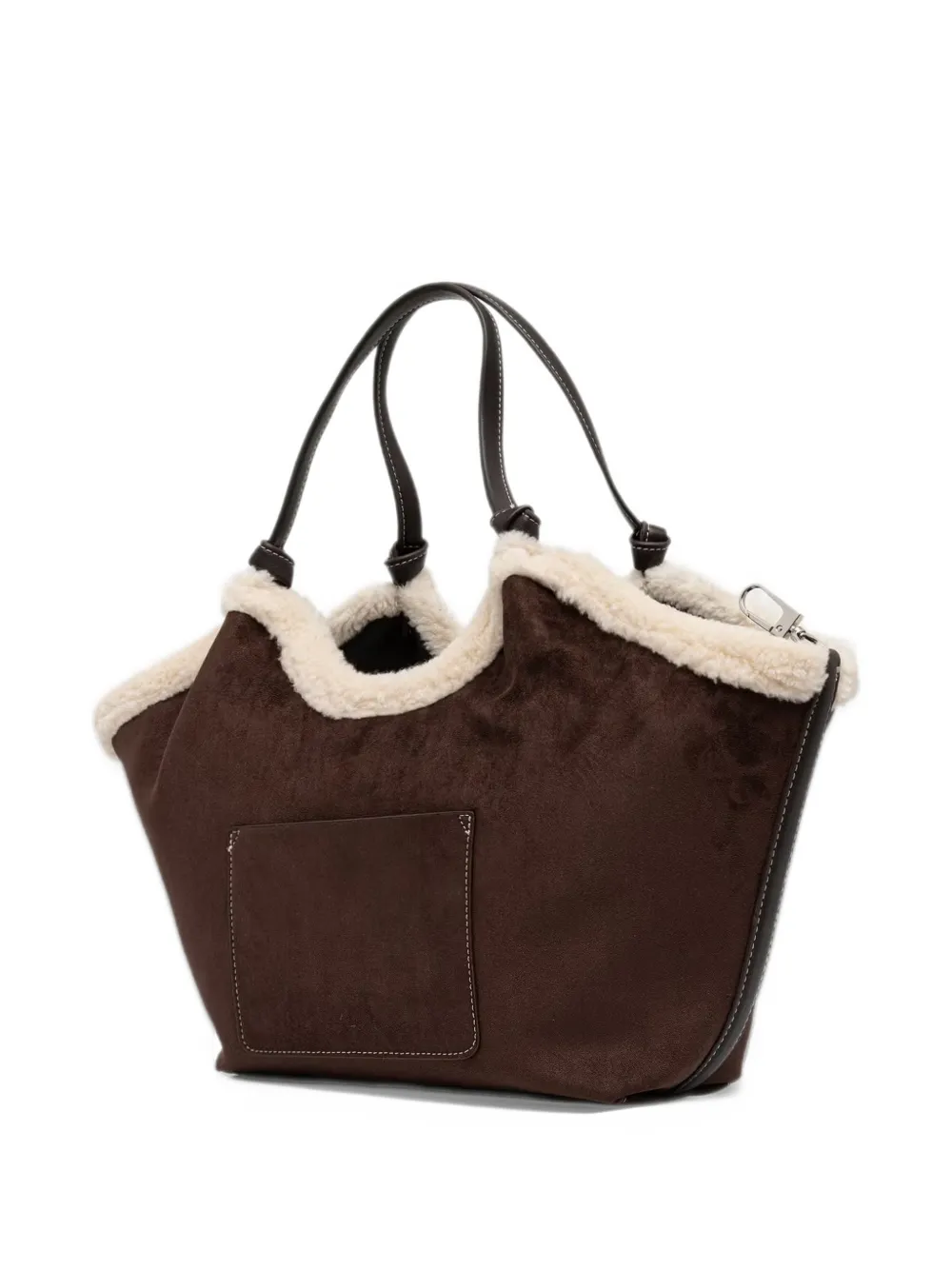 DKNY logo-patch tote bag Bruin