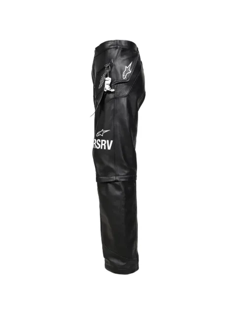Alpinestars 2.0 Neo Bat logo-print panelled leather trousers
