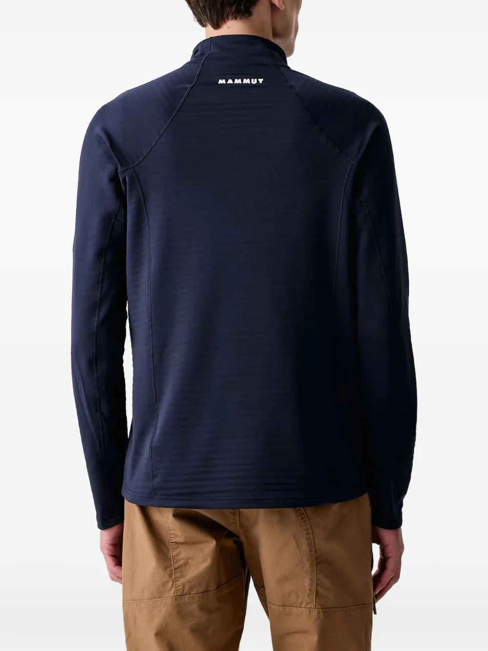 Mammut Taiss ML trui met raglanmouwen en logo-print Blauw