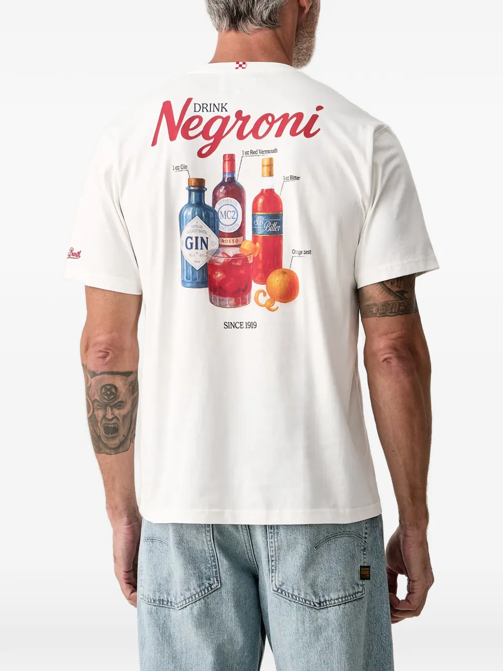 MC2 Saint Barth Arnott cotton T-shirt Wit