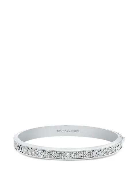 Michael Kors pavé logo stud bangle