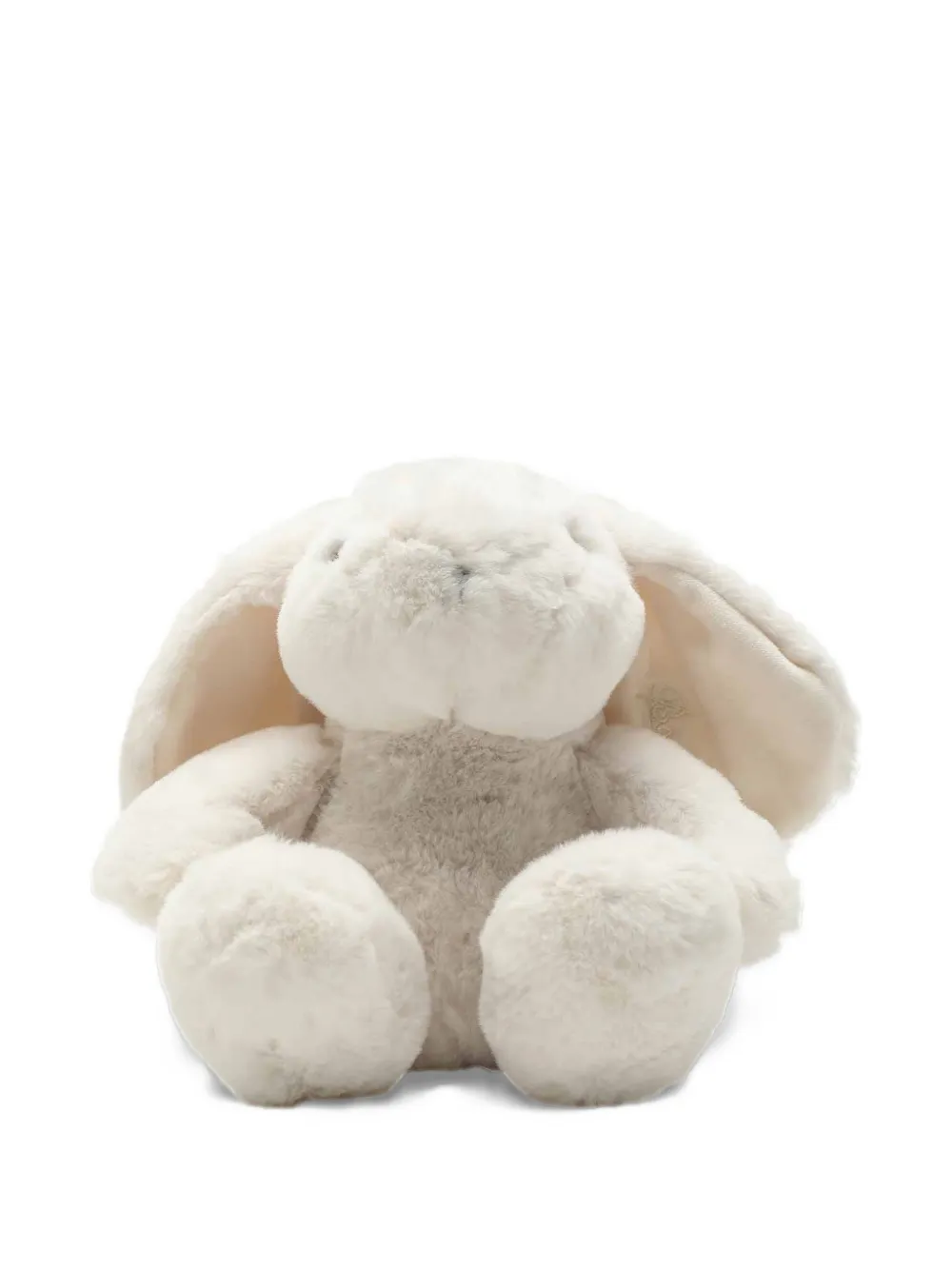 Bonpoint medium faux-fur Signature Bunny soft toy - Bianco
