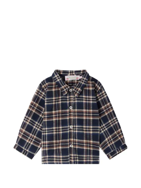 Bonpoint chemise Nathan à manches longues et carreaux
