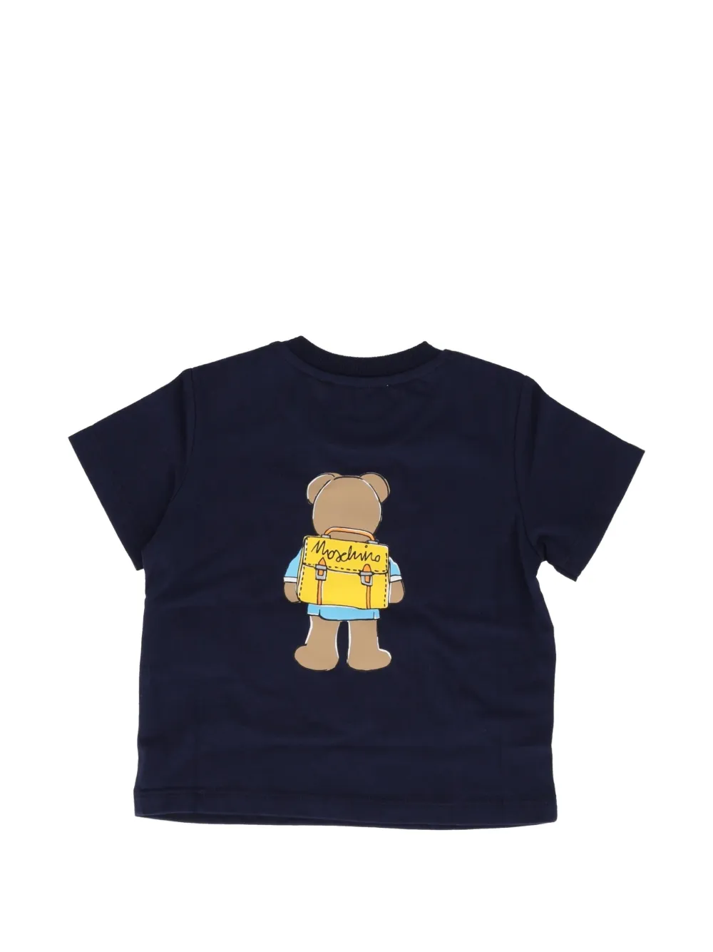 Moschino Kids T-shirt met Teddy Bear-print Blauw