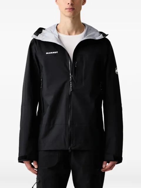 Mammut Alto Guide logo-print hooded jacket