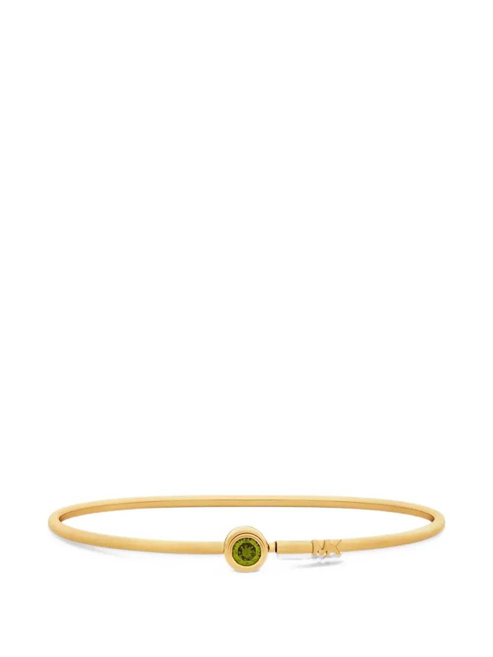 Michael Kors round-stone bangle - Oro