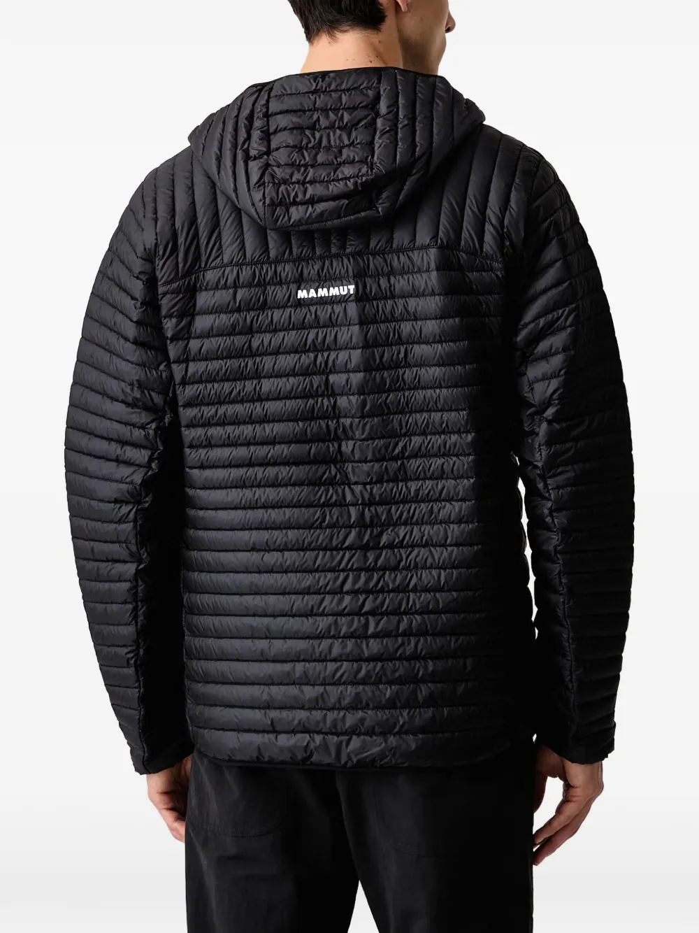 Mammut Broad Peak Light gewatteerd jack met capuchon Zwart