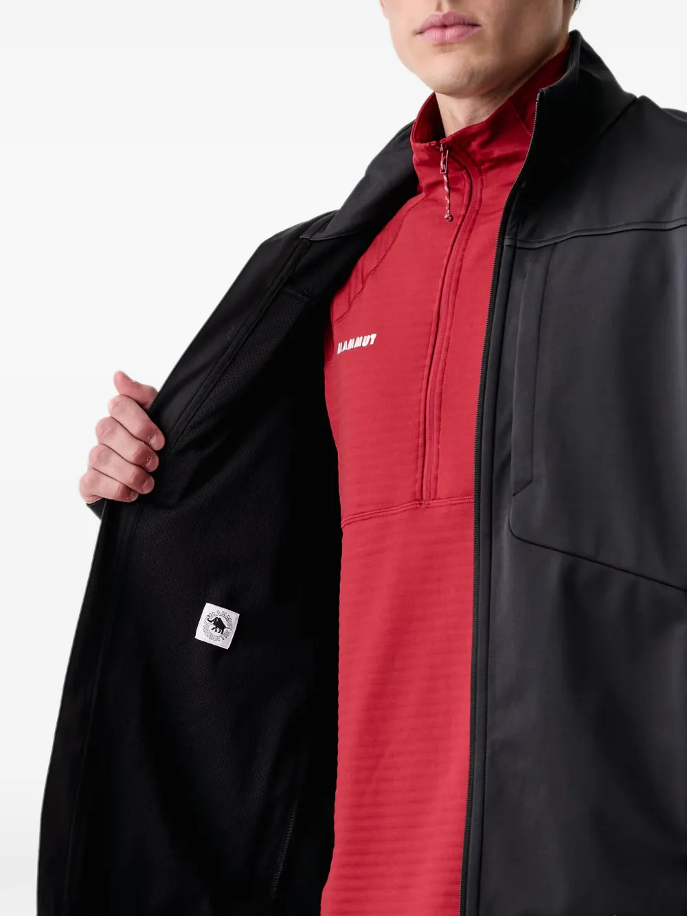 Mammut Ultimate VIII GORE-TEX windstopper jack Zwart