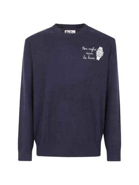MC2 Saint Barth embroidered crew-neck sweater