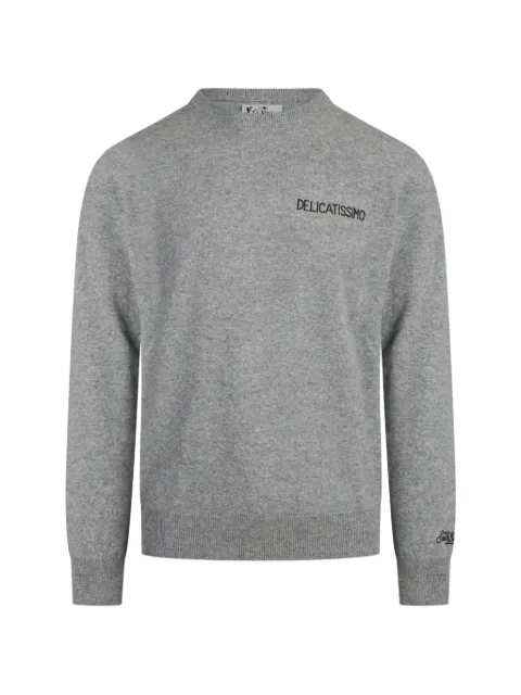 MC2 Saint Barth sudadera con cuello redondo y bordado
