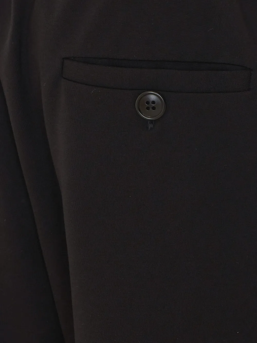 Rue du Bac Straight broek met trekkoordtaille Zwart