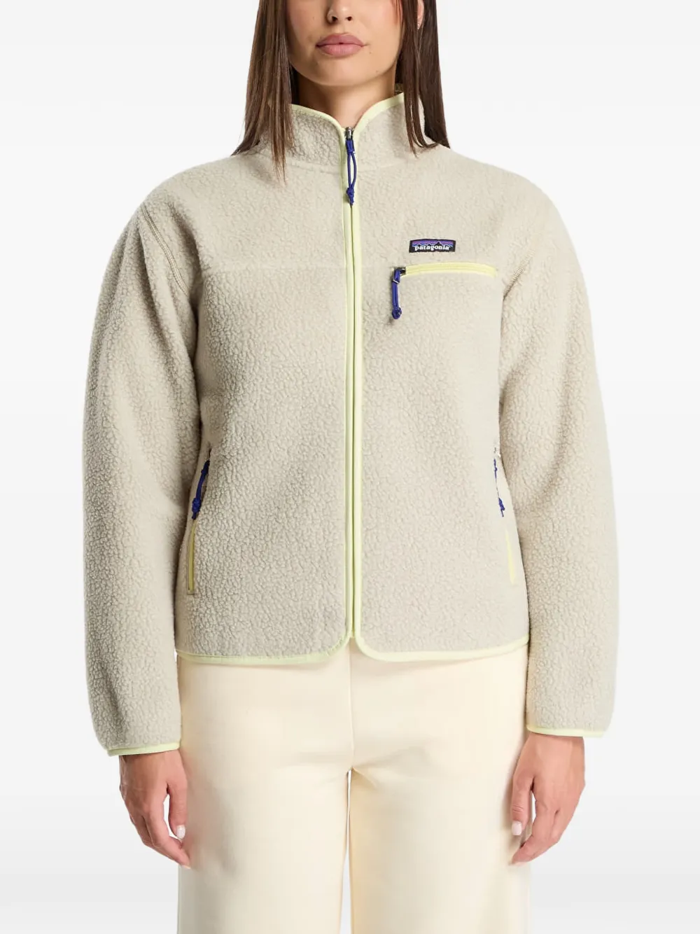 Patagonia Retro Pile fleece jacket Beige