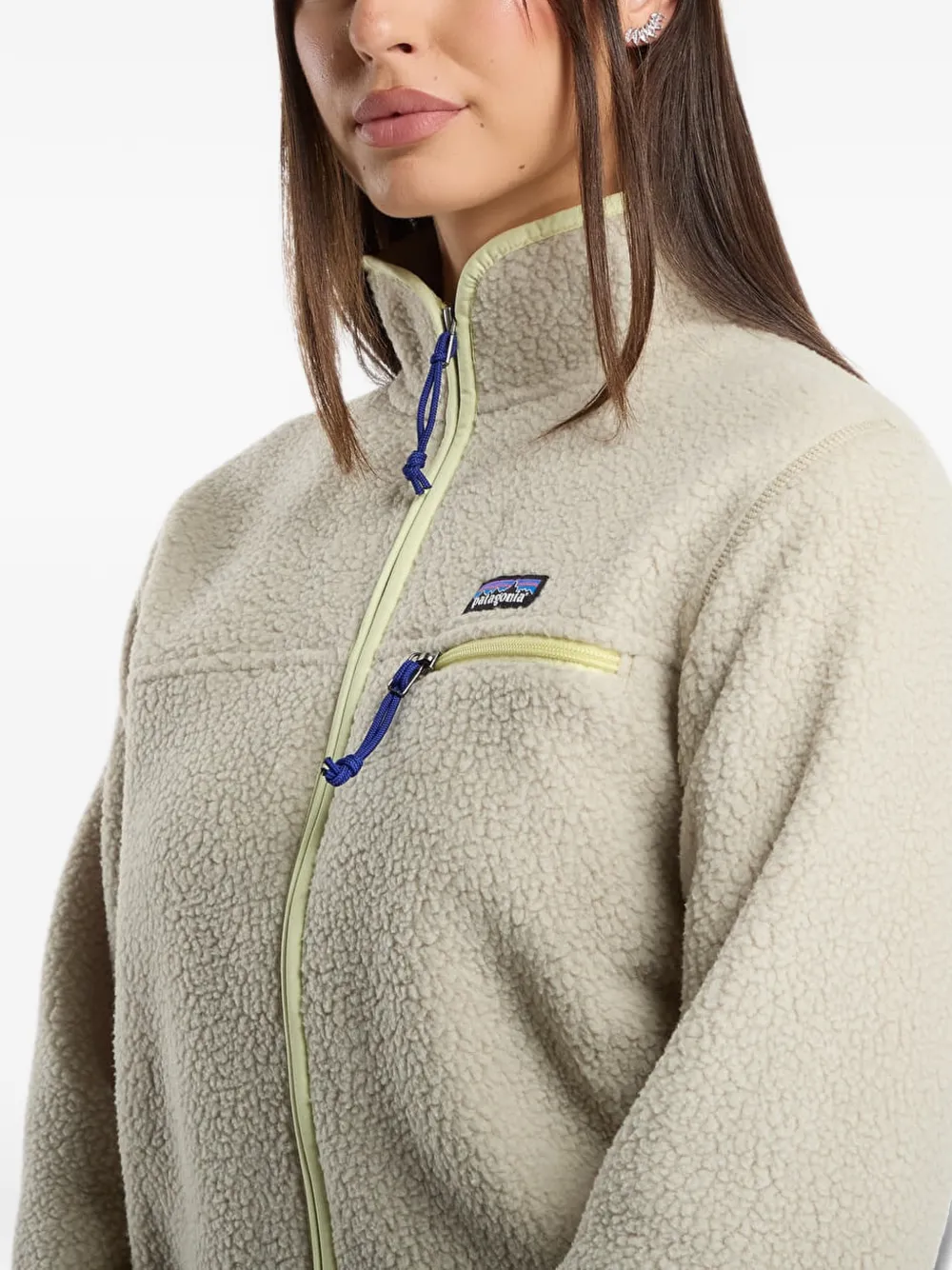 Patagonia Retro Pile fleece jacket Beige