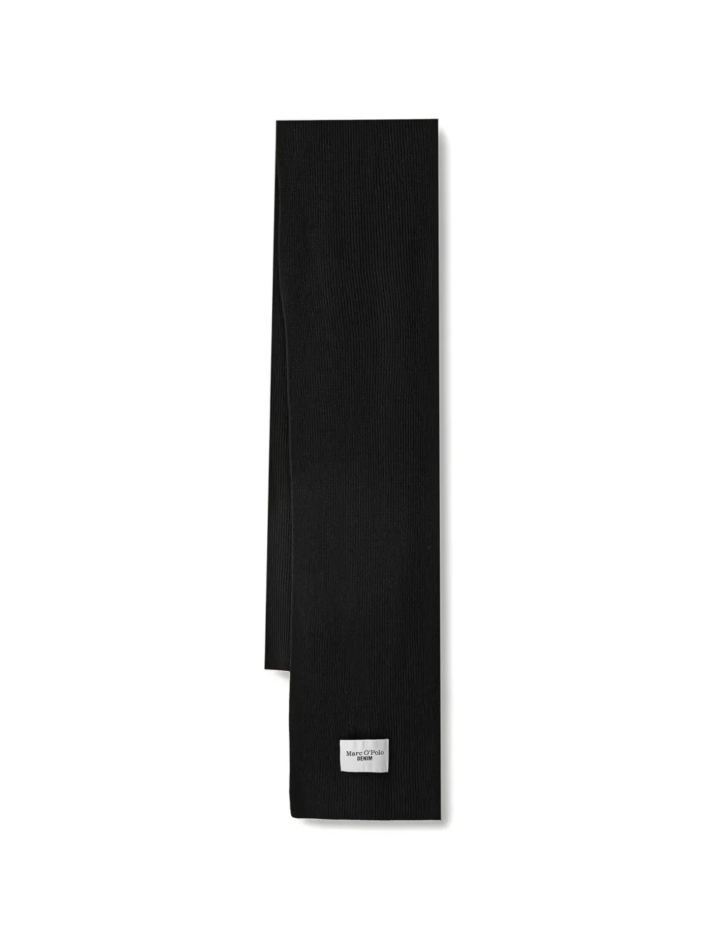 Marc O'Polo logo-patch scarf - Marrone