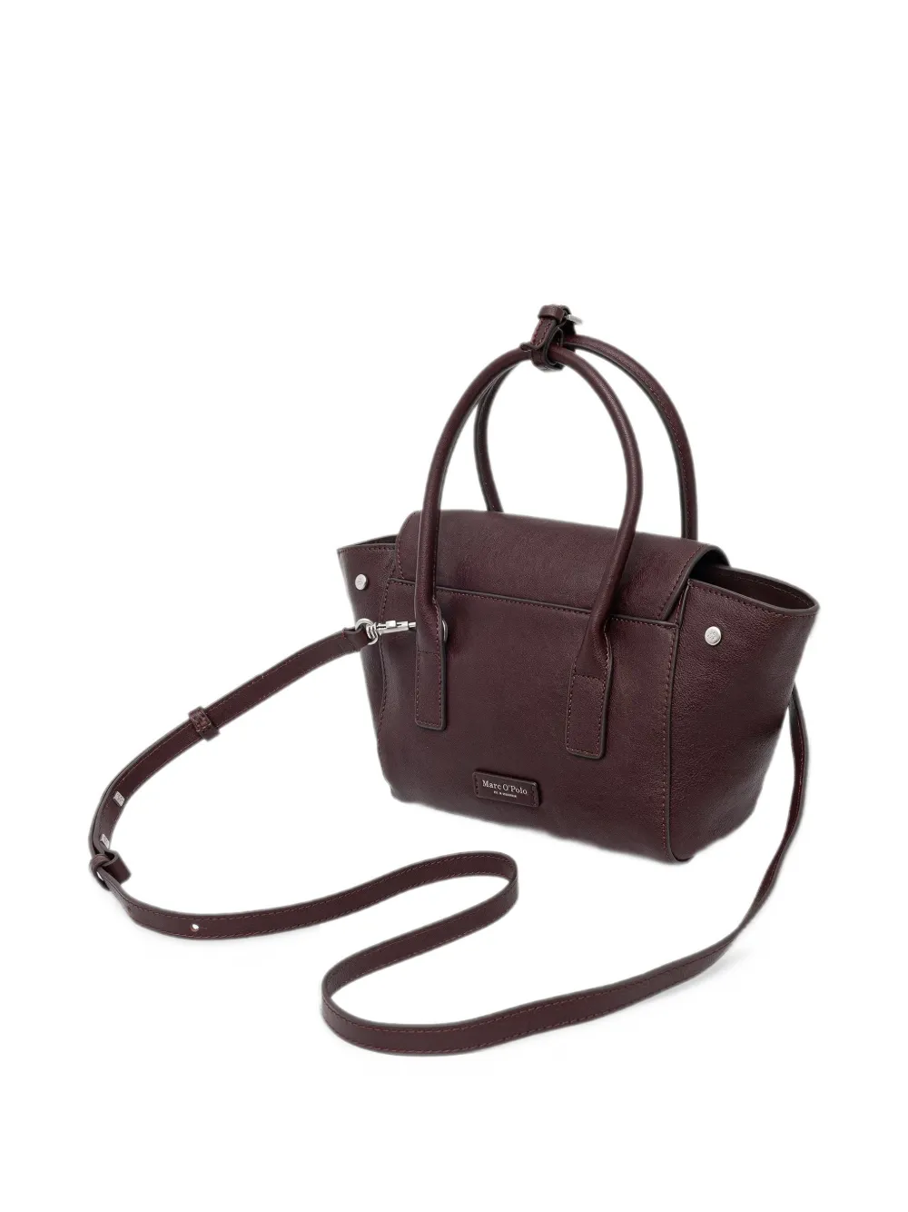 Marc O'Polo Small Gitty ring-detail tote bag Rood