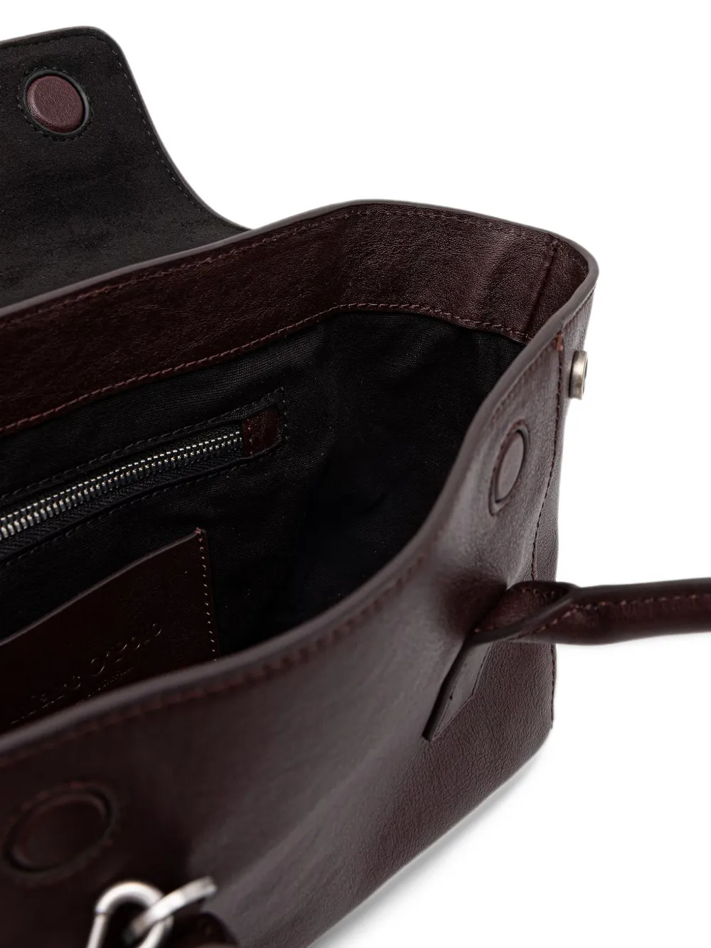 Marc O'Polo Small Gitty ring-detail tote bag Rood