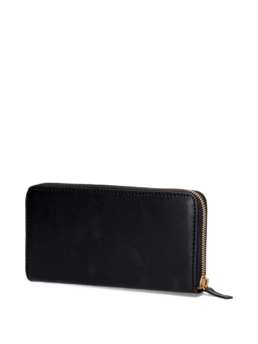 Marc O'Polo Finja logo-debossed zip-around wallet Zwart