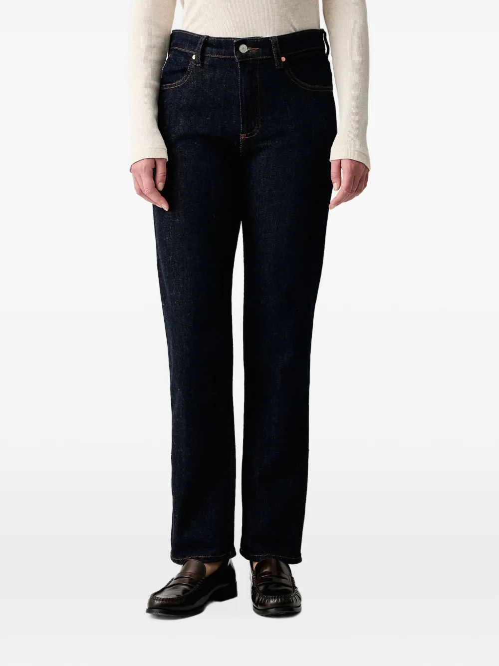 Marc O'Polo Olina straight-leg jeans - Blu