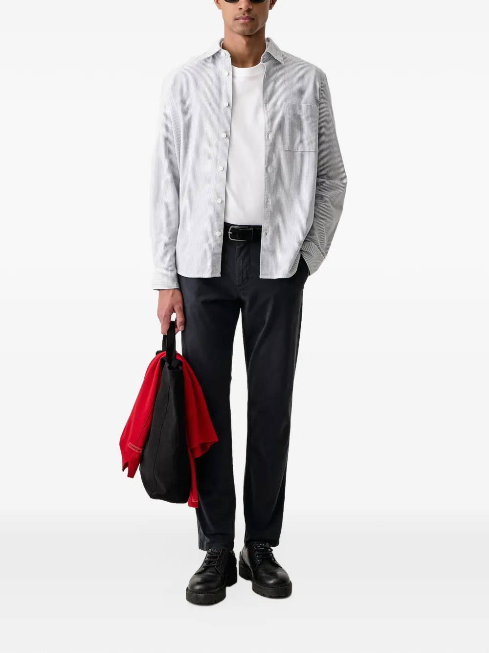 Marc O'Polo slim-fit chino trousers Blauw
