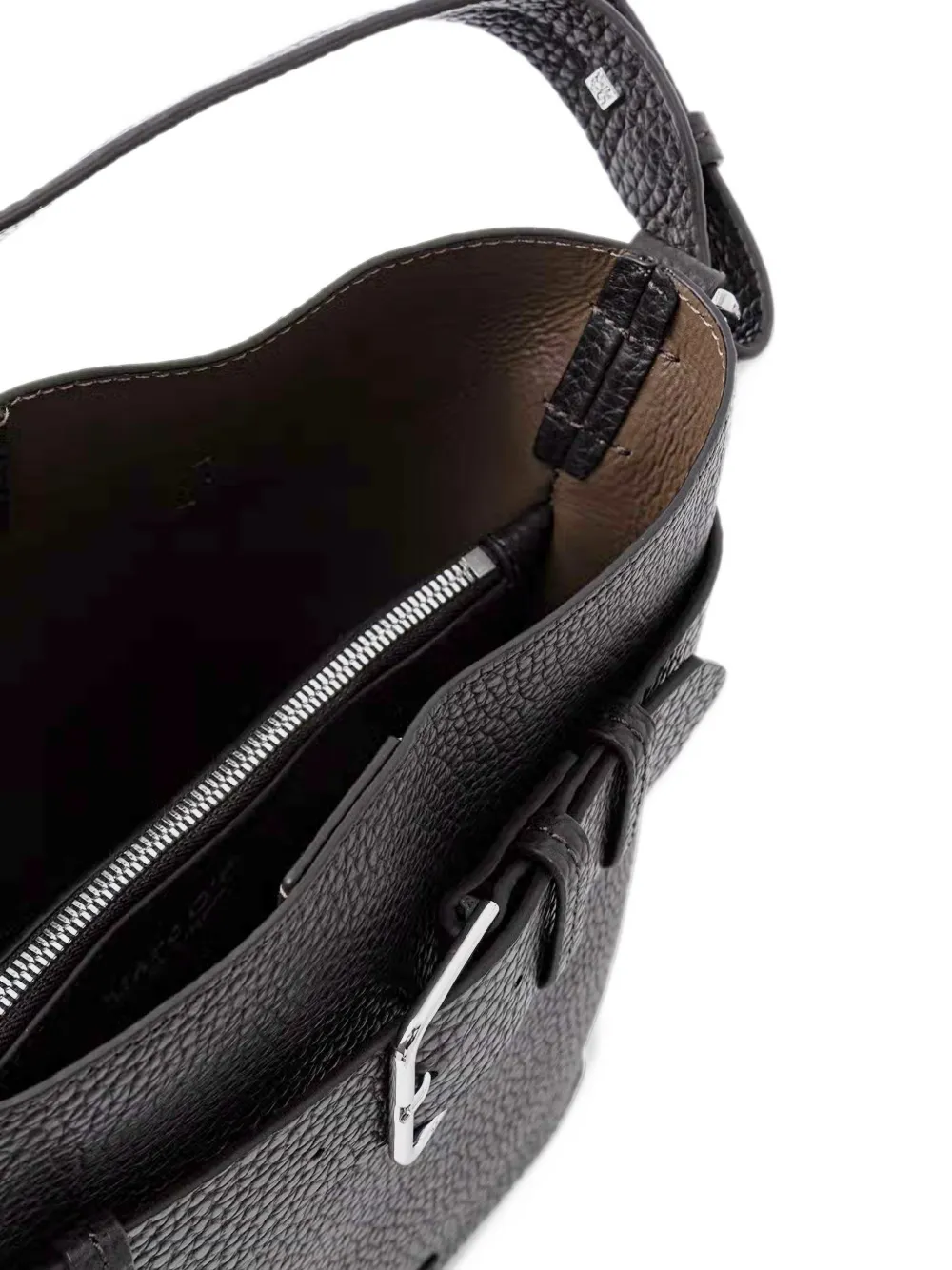 Marc O'Polo Small Brinni buckle-detail shoulder bag Zwart