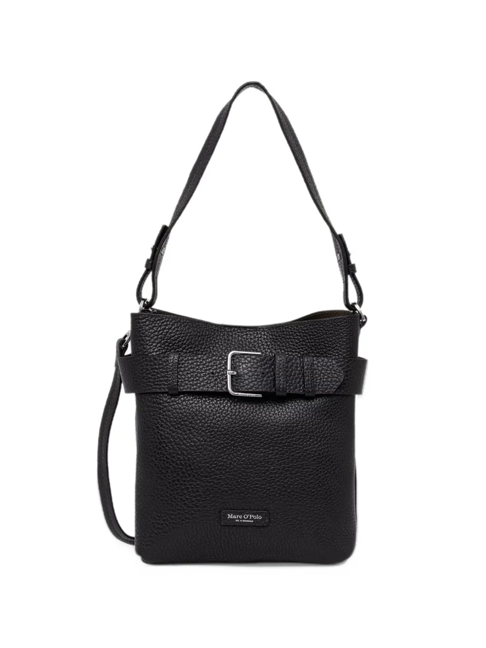 Marc O'Polo Small Brinni buckle-detail shoulder bag Zwart