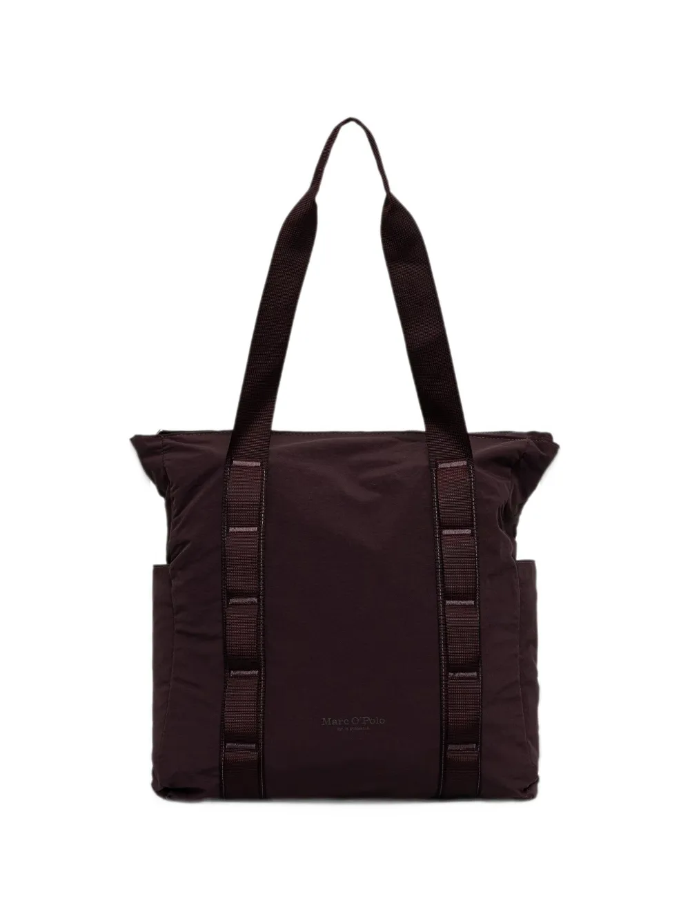 Marc O'Polo Loritz logo-print tote bag Paars