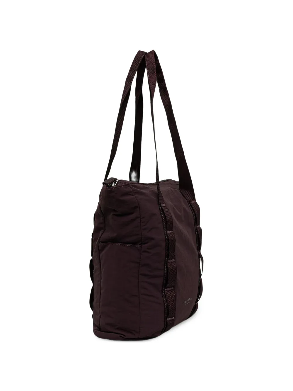 Marc O'Polo Loritz logo-print tote bag Paars