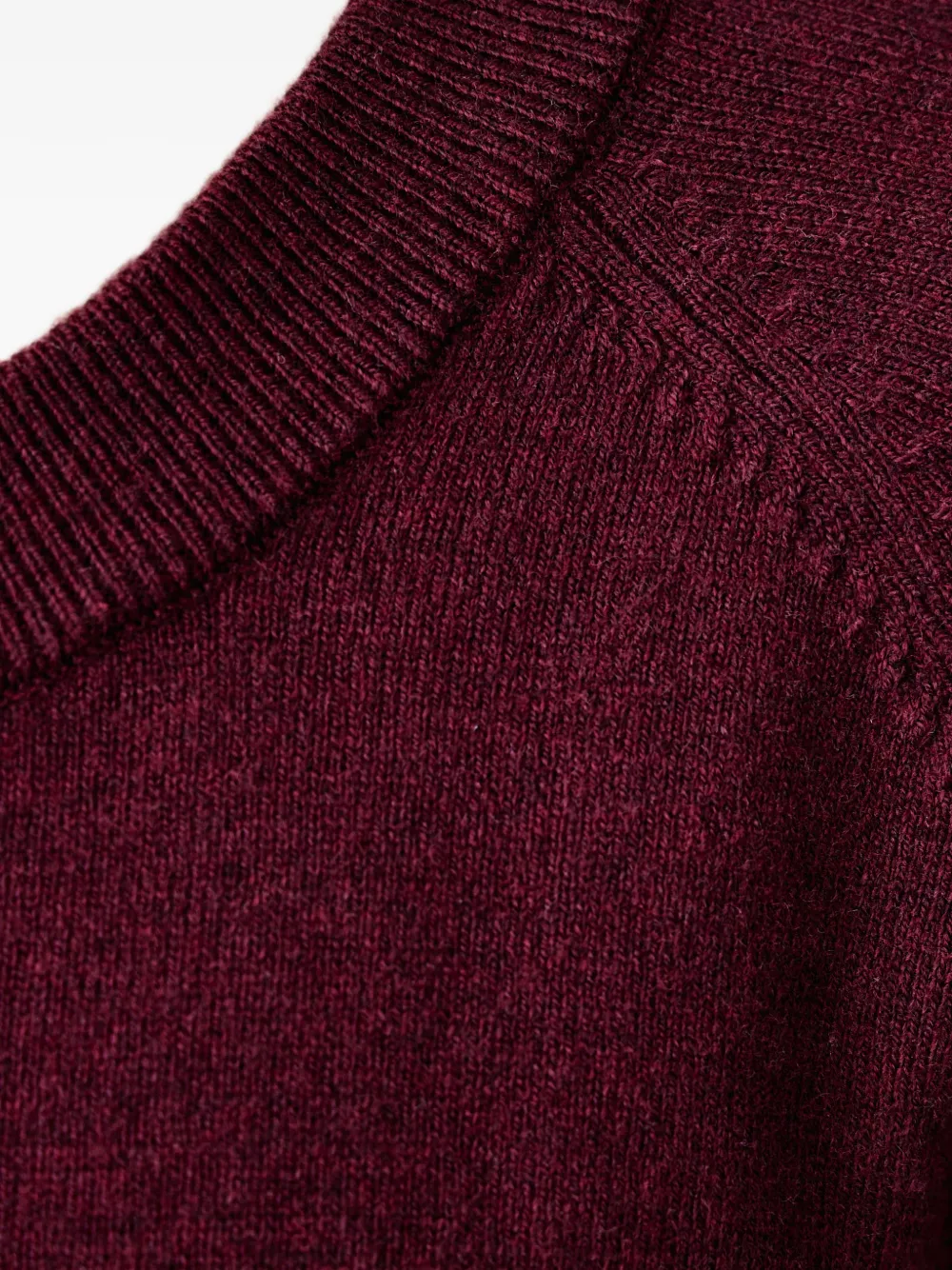 Marc O'Polo long-sleeve round-neck sweater Rood