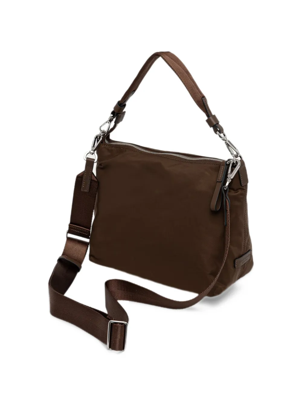 Marc O'Polo Caren buckle-detail clutch bag Bruin