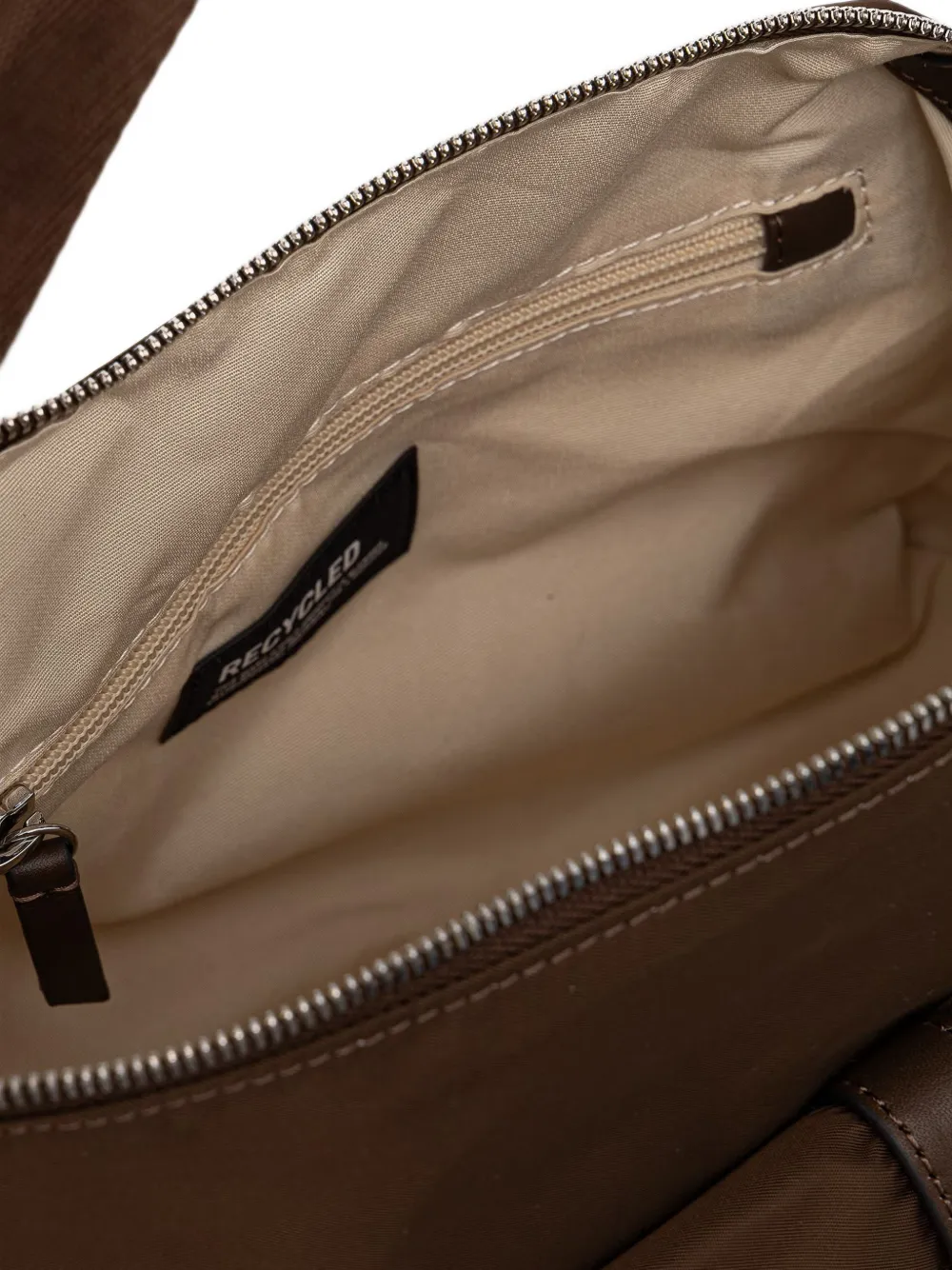 Marc O'Polo Caren buckle-detail clutch bag Bruin