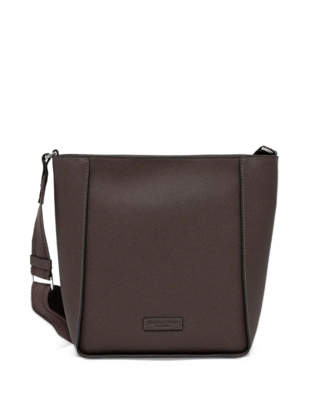 Marc O'polo Logo-patch Crossbody Bag In Brown