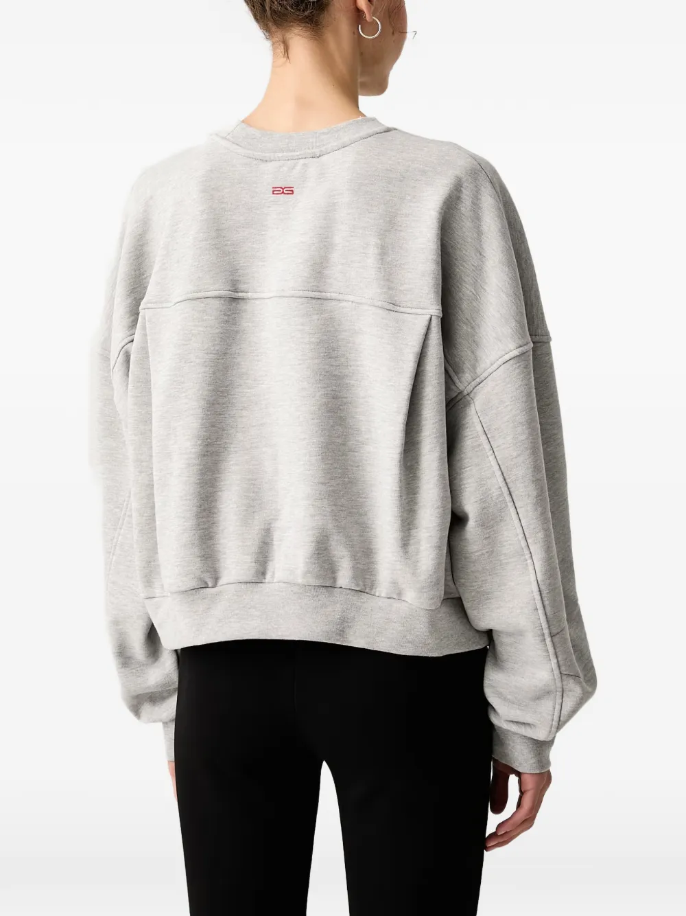 Gestuz GZnaya logo-print sweatshirt Grijs