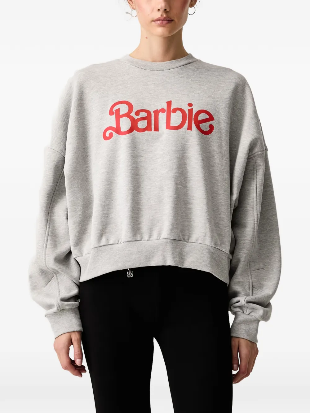 Gestuz GZnaya logo-print sweatshirt Grijs