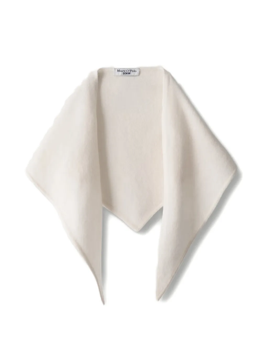Marc O'Polo fine-knit triangular scarf - Toni neutri