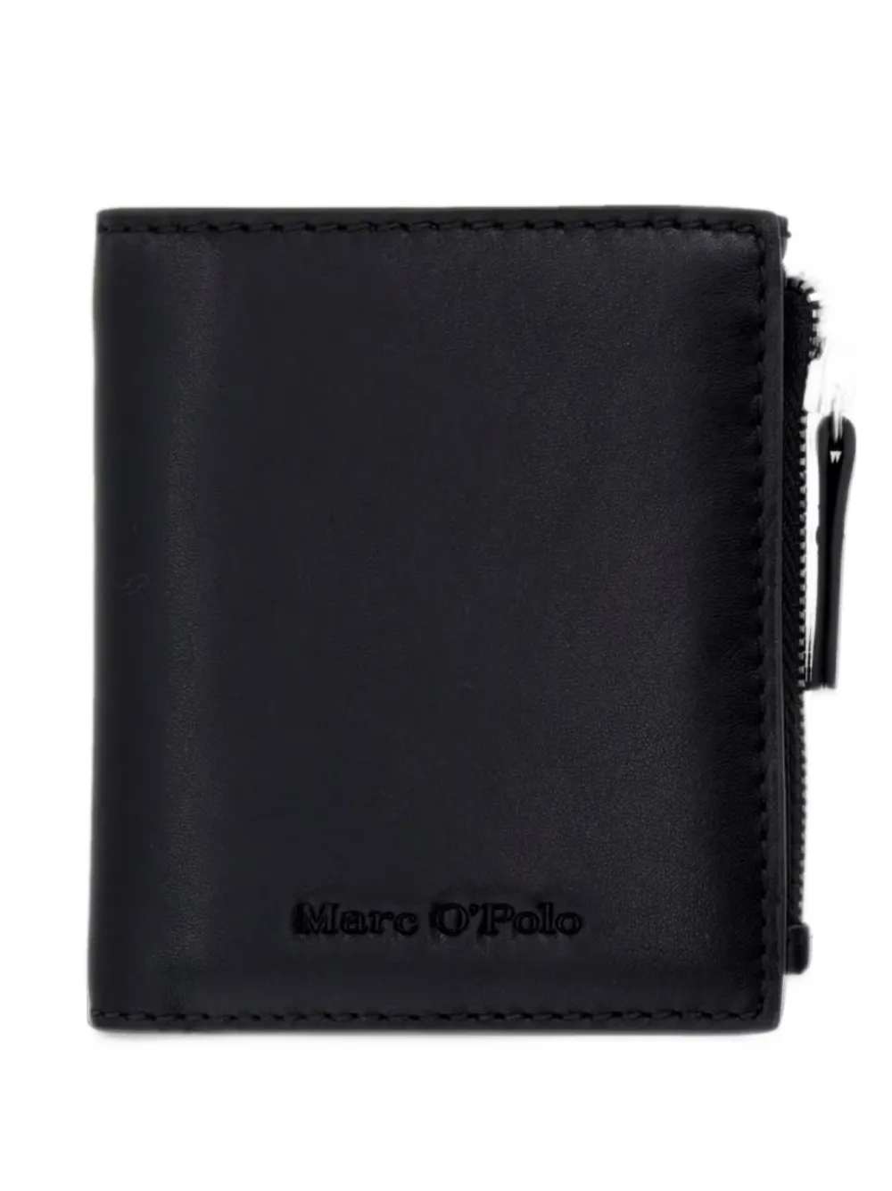 Marc O'Polo Maxim logo bi-fold wallet - Nero
