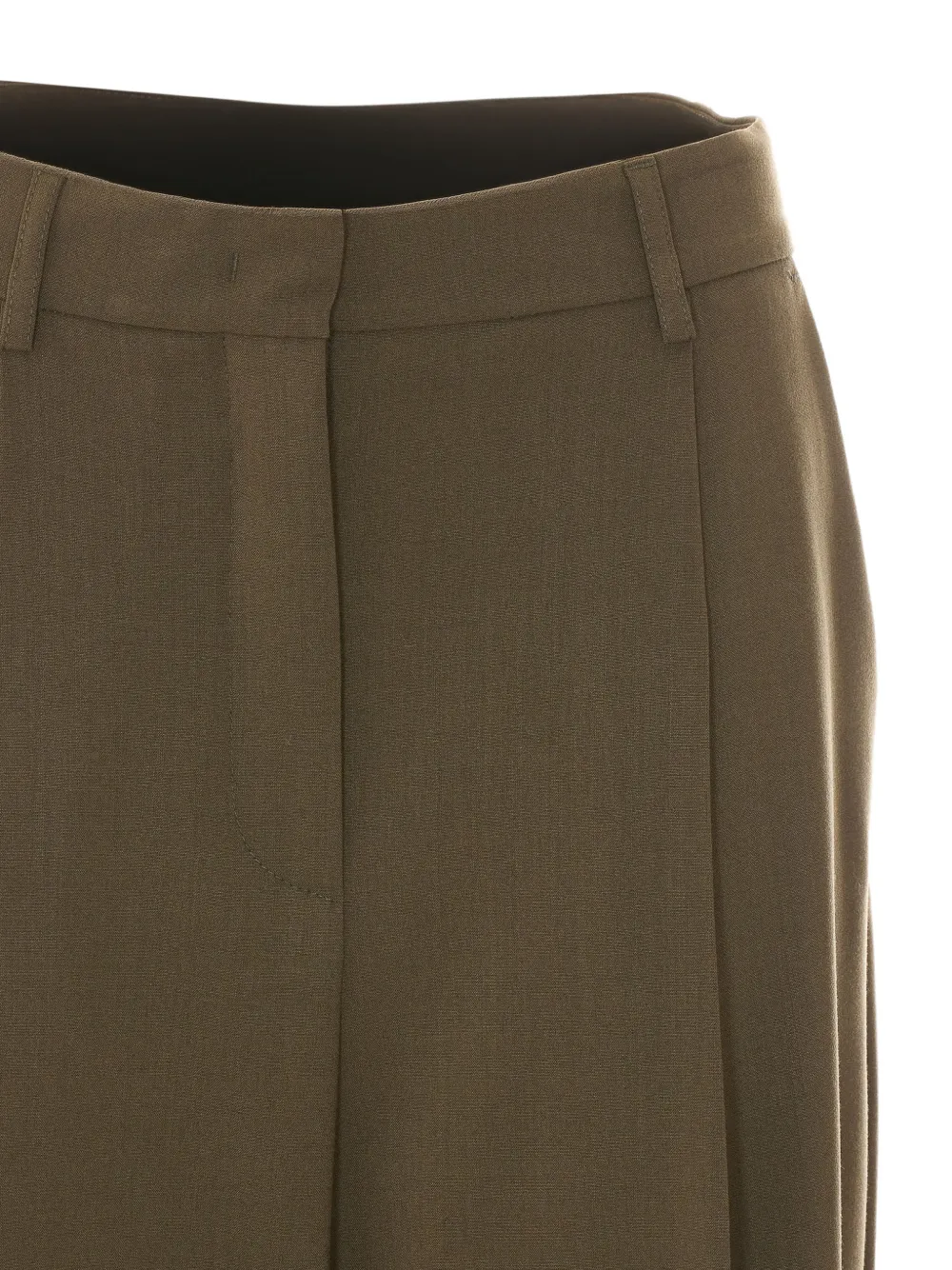 Rue du Bac Geplooide pantalon Groen