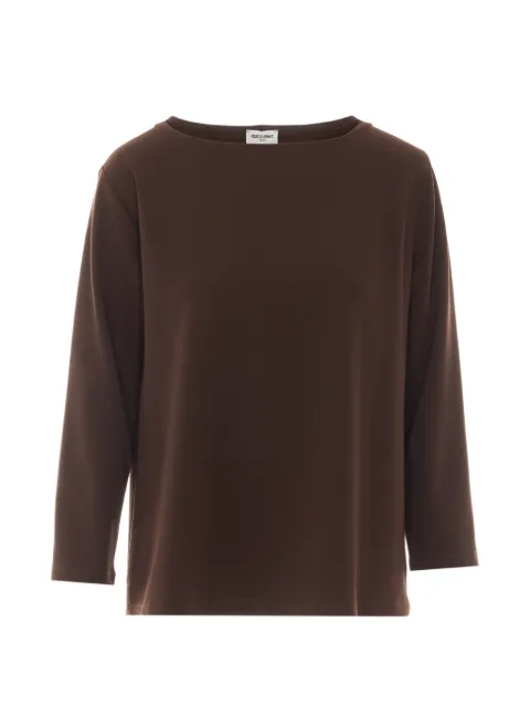 Rue du Bac boat-neck long-sleeve blouse