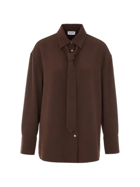 Rue du Bac bow-detail long-sleeve shirt