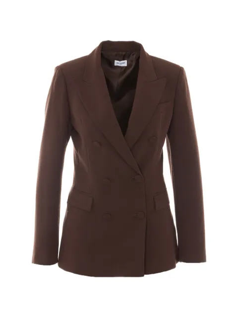 Rue du Bac double-breasted peak-lapel blazer