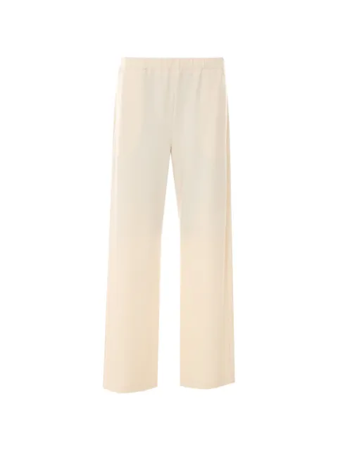 Rue du Bac elasticated straight-leg trousers