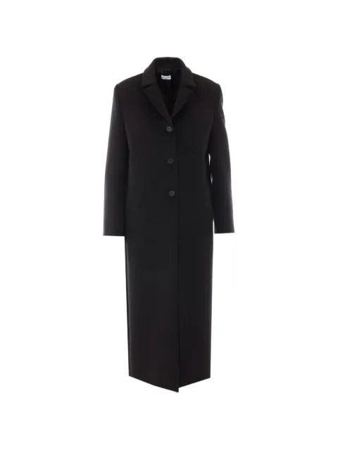 Rue du Bac single-breasted rear-slit coat