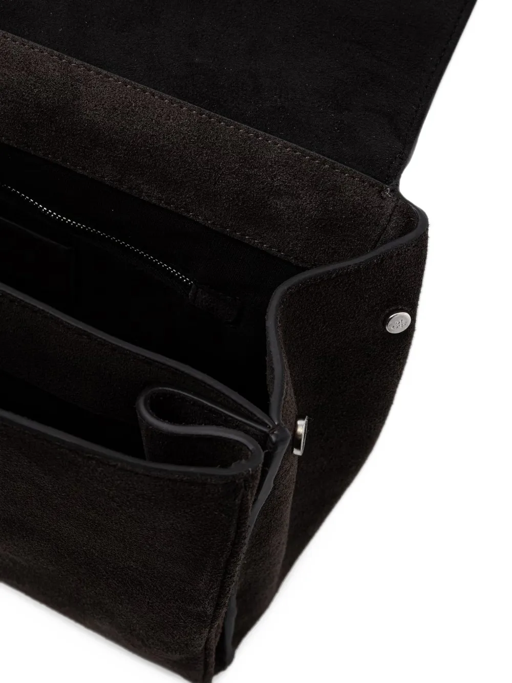 Marc O'Polo Goldy suede-finish tote bag Bruin