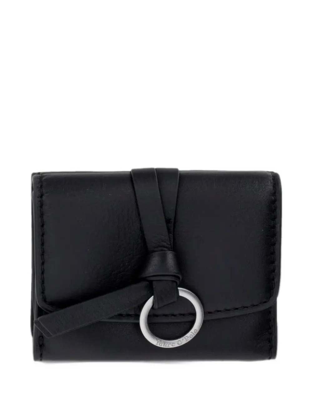 Marc O'Polo Leni ring-embellished wallet - Nero