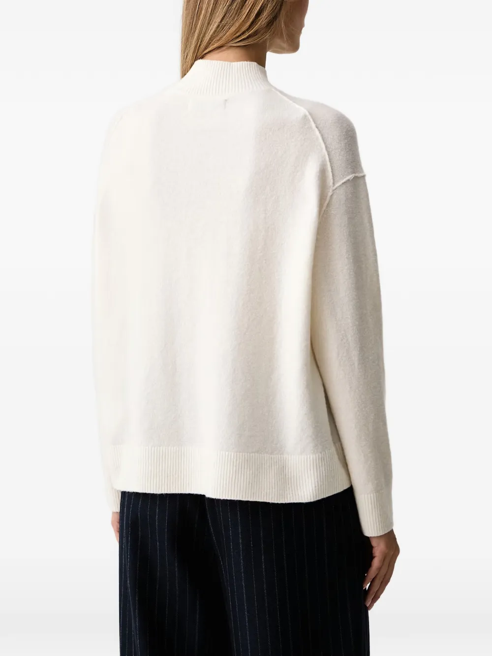 Marc O'Polo knitted wool sweater Beige