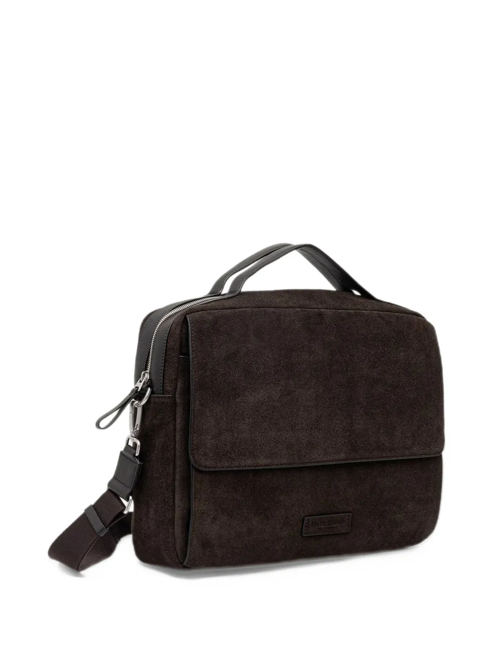 Marc O'Polo Emil bovine leather briefcase Bruin