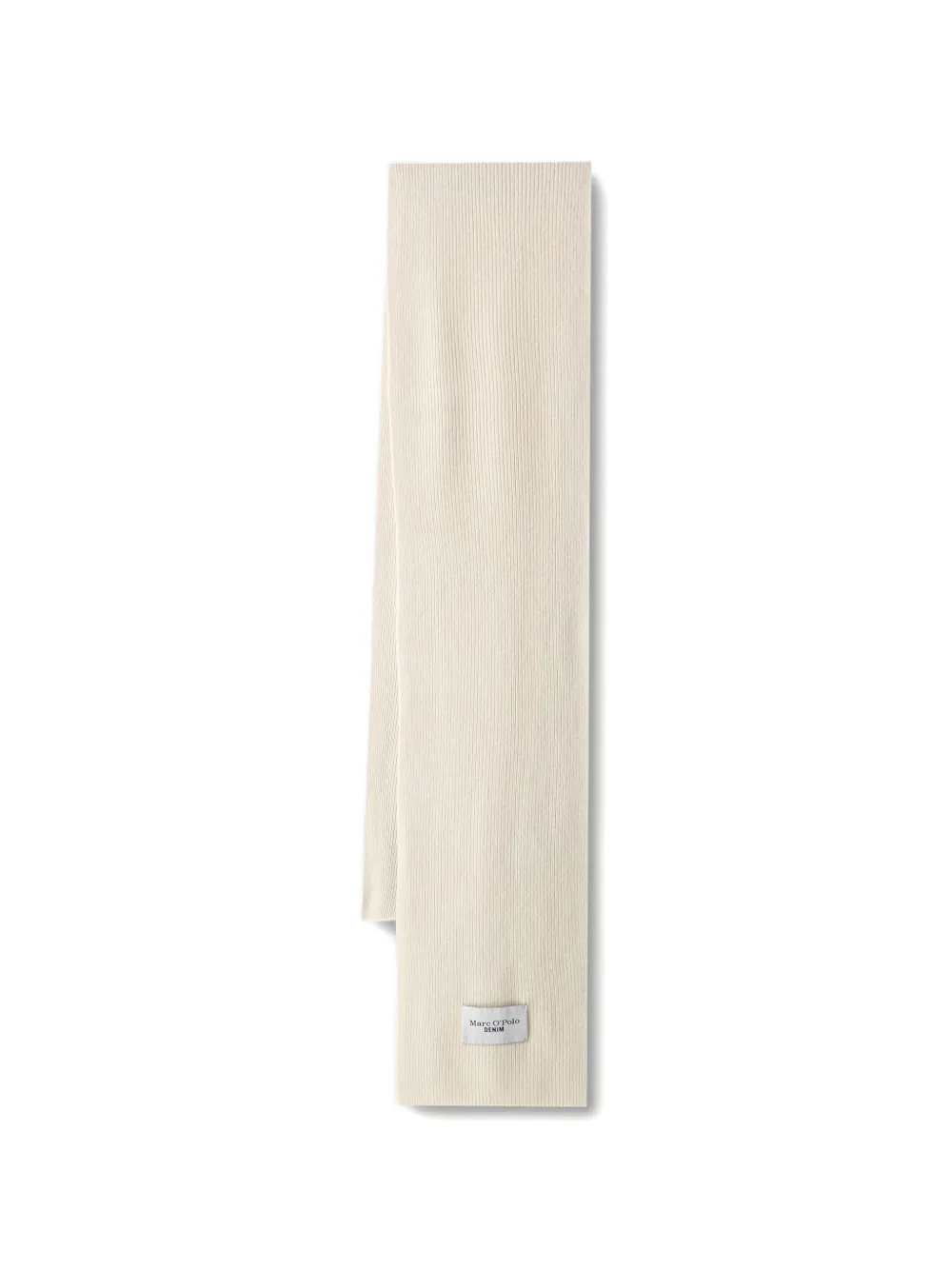 Marc O'Polo Ribgebreide sjaal Beige