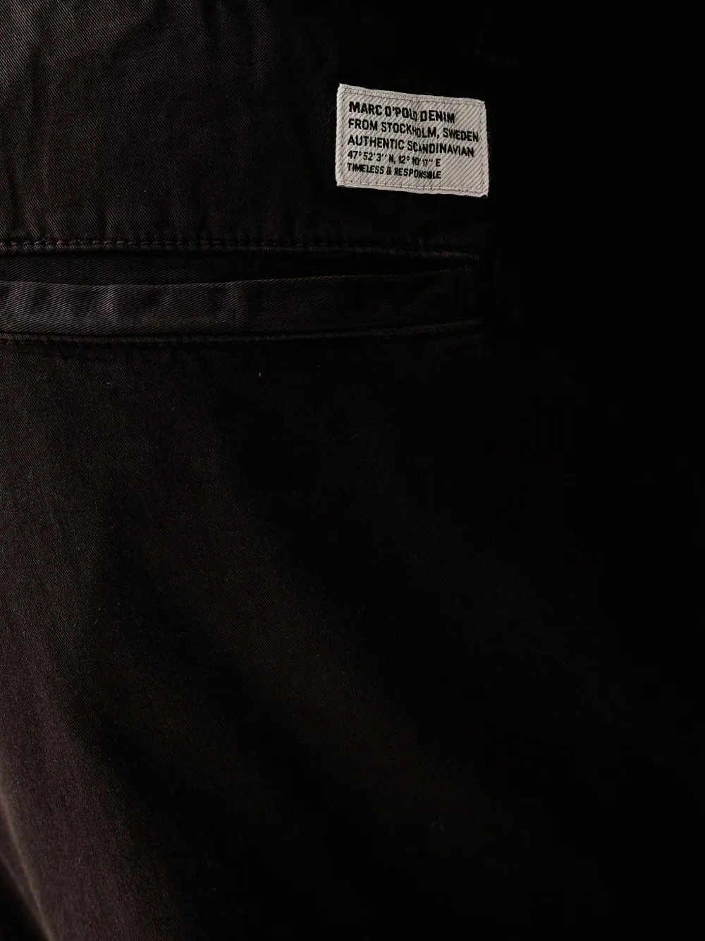 Marc O'Polo Anders pleated elasticated-waistband trousers Bruin