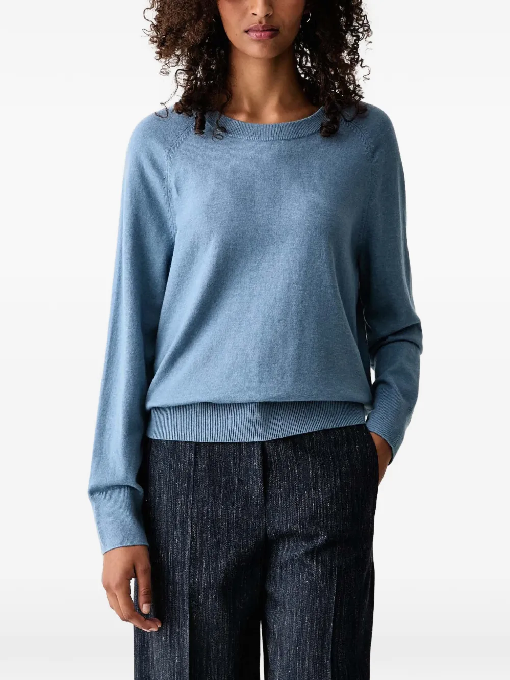 Marc O'Polo raglan-sleeve sweater - Blu