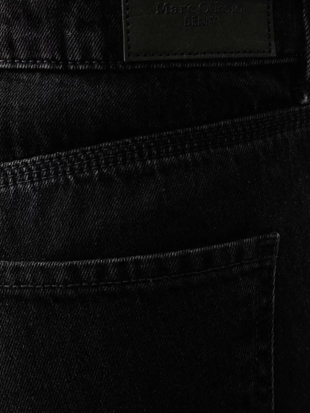 Marc O'Polo Tomke jeans met wijde pijpen Zwart