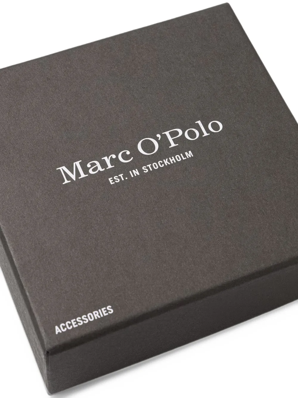Marc O'Polo Enno suède riem met gespsluiting Zwart